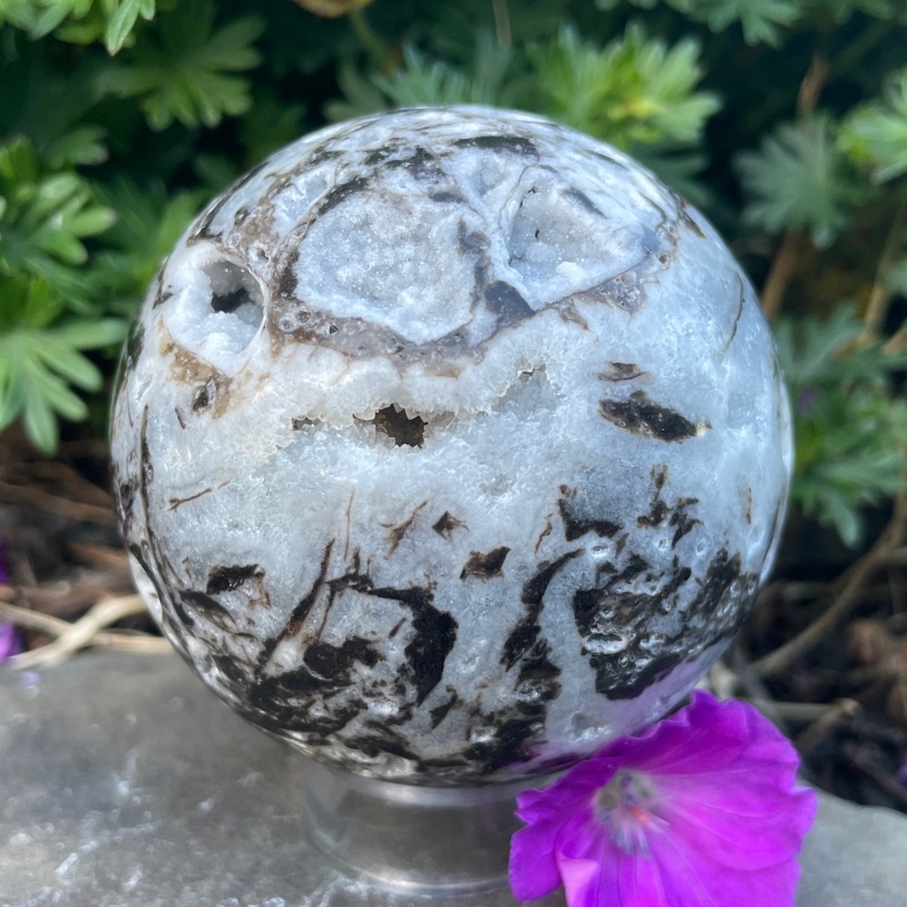 Sphalerite Polished Crystal Sphere (2.35 inches)